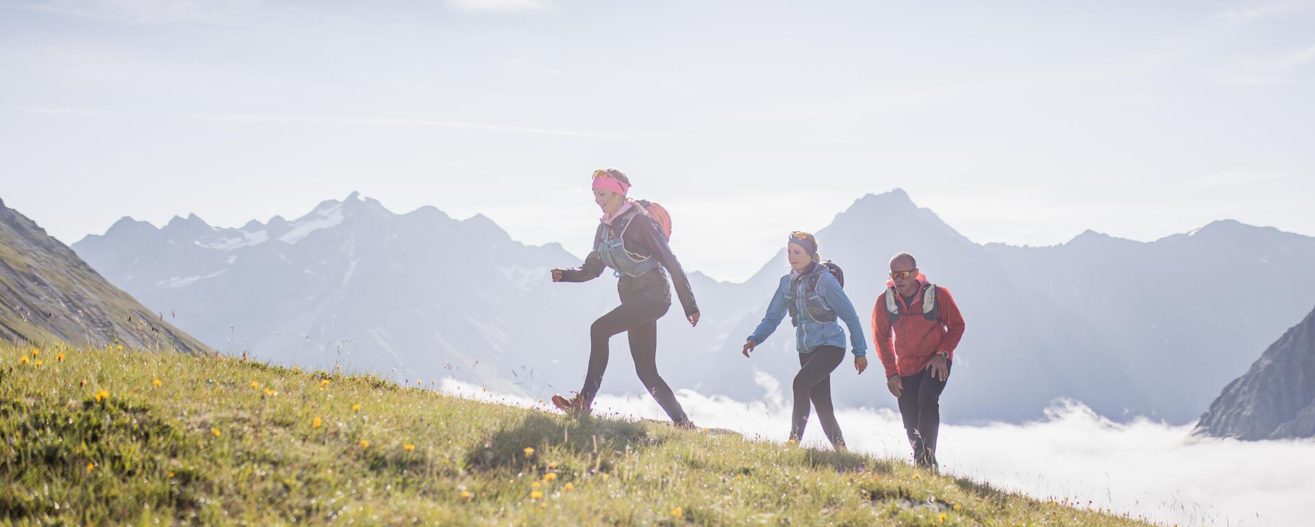 guided hike in the Pitztal valley