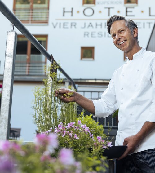 chef hotel Vier Jahreszeiten Pitzal valley