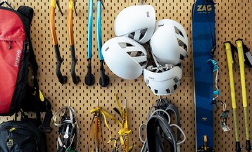 equipment hire Pitztal valley Tyrol