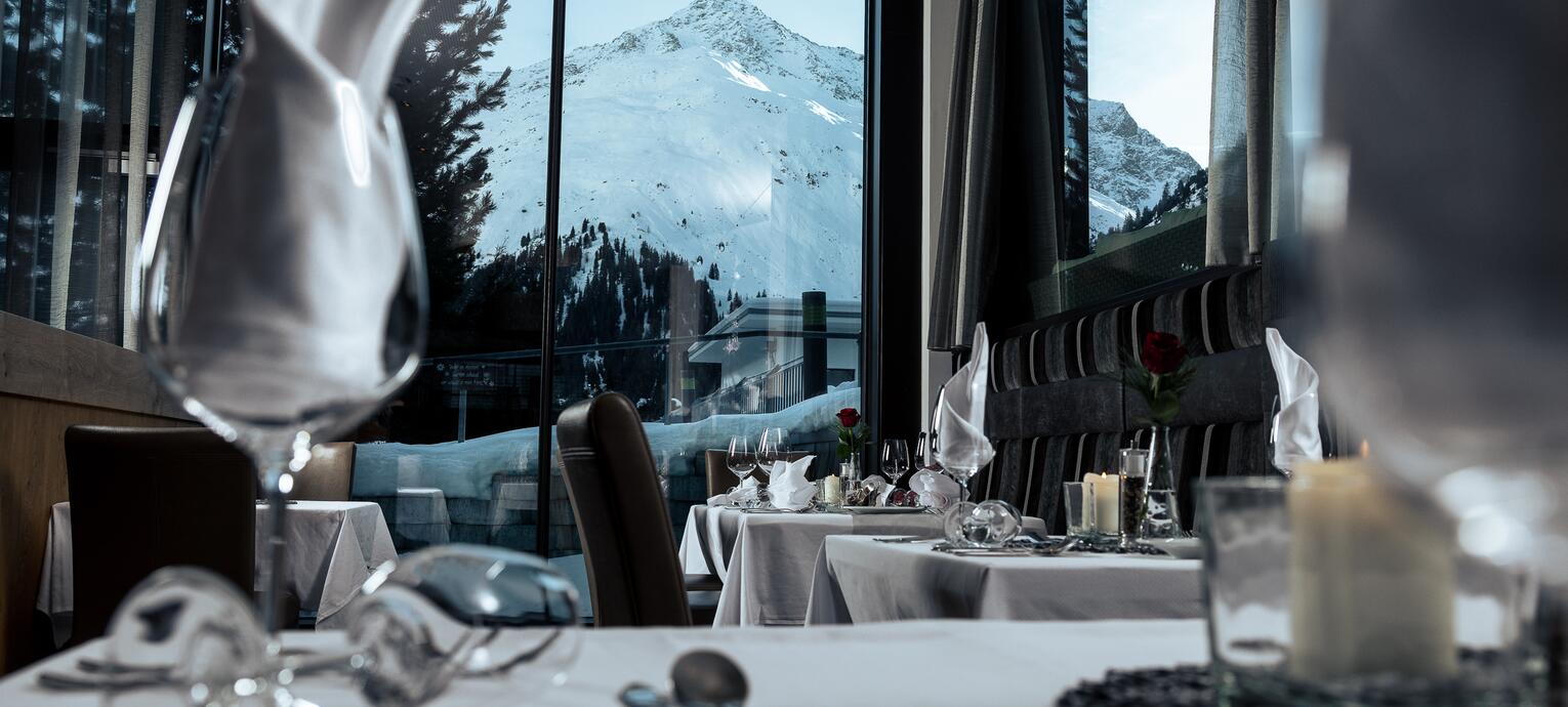 restaurant Pitztal valley in winter