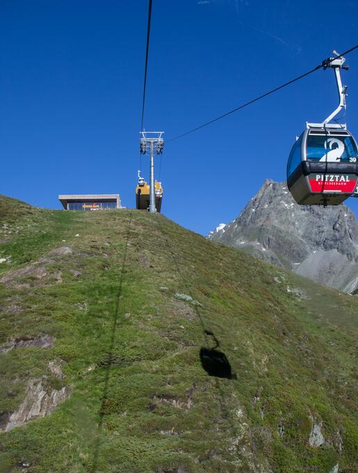 cable car Pitztal valley