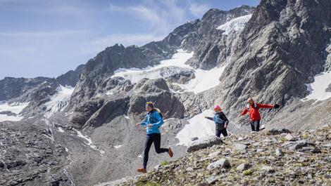trail running in the Pitztal valley