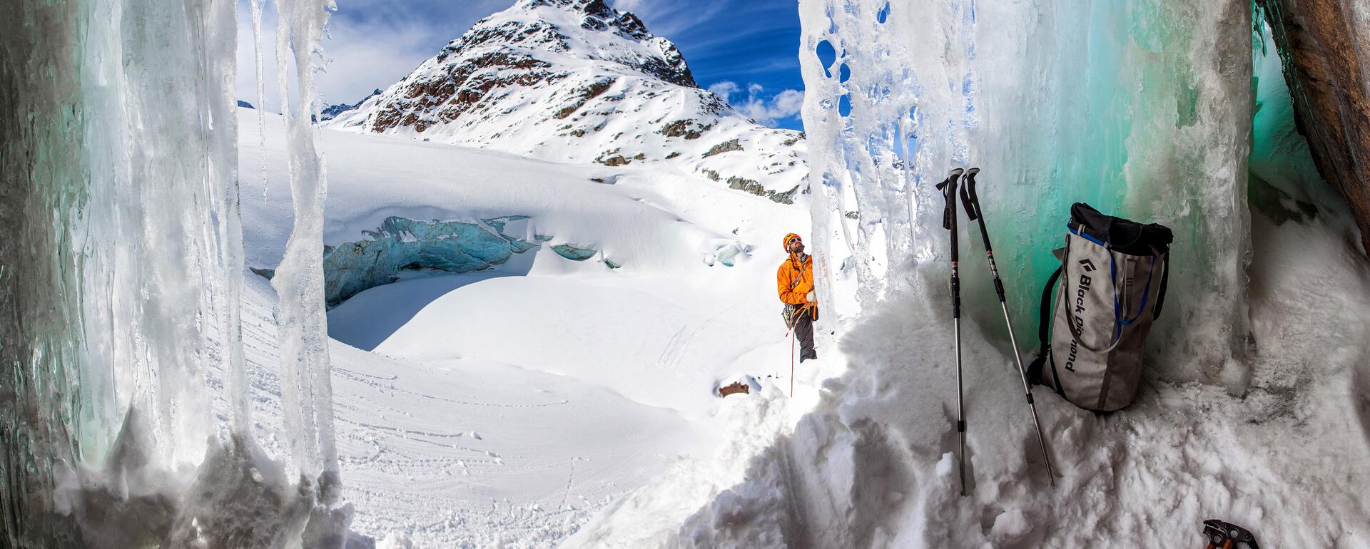 ice climbing Pitztal Glacier | © TVB Pitztal/ Chris Walch