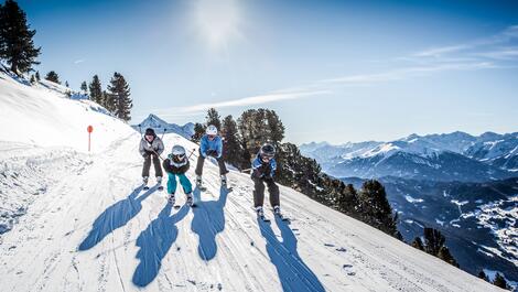 family ski vacation Pitztal valley
