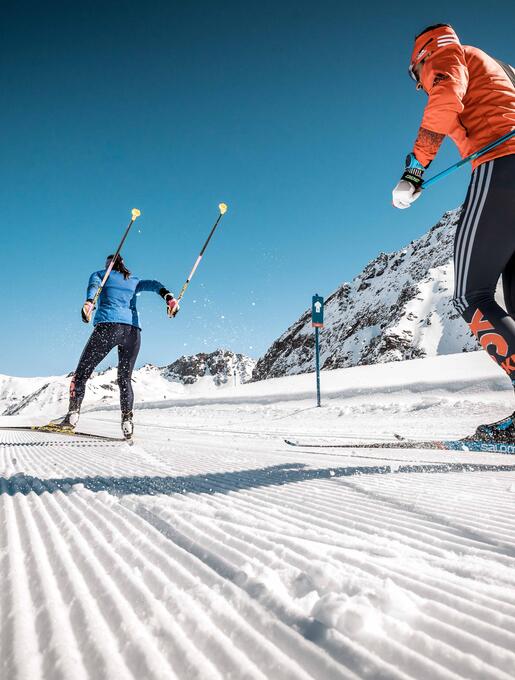 cross country skiing Pitztal