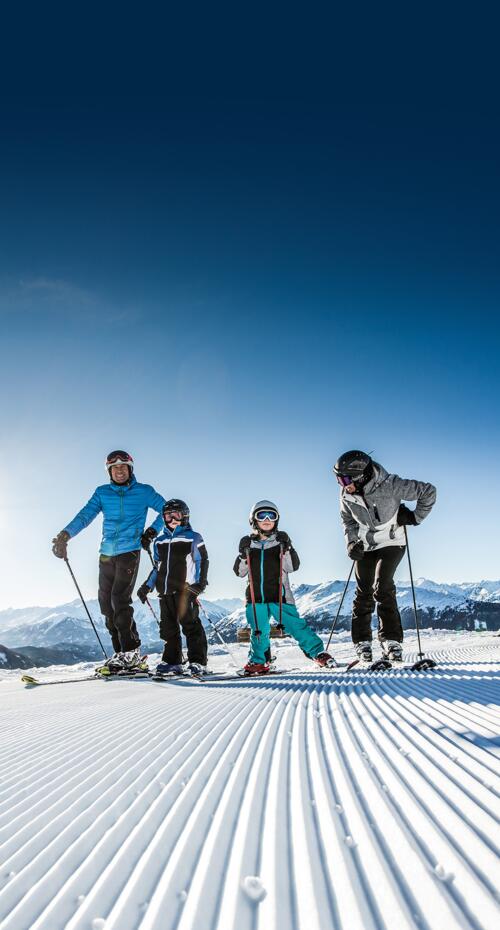 family ski vacation in Pitzal valley | © TVB Pitztal