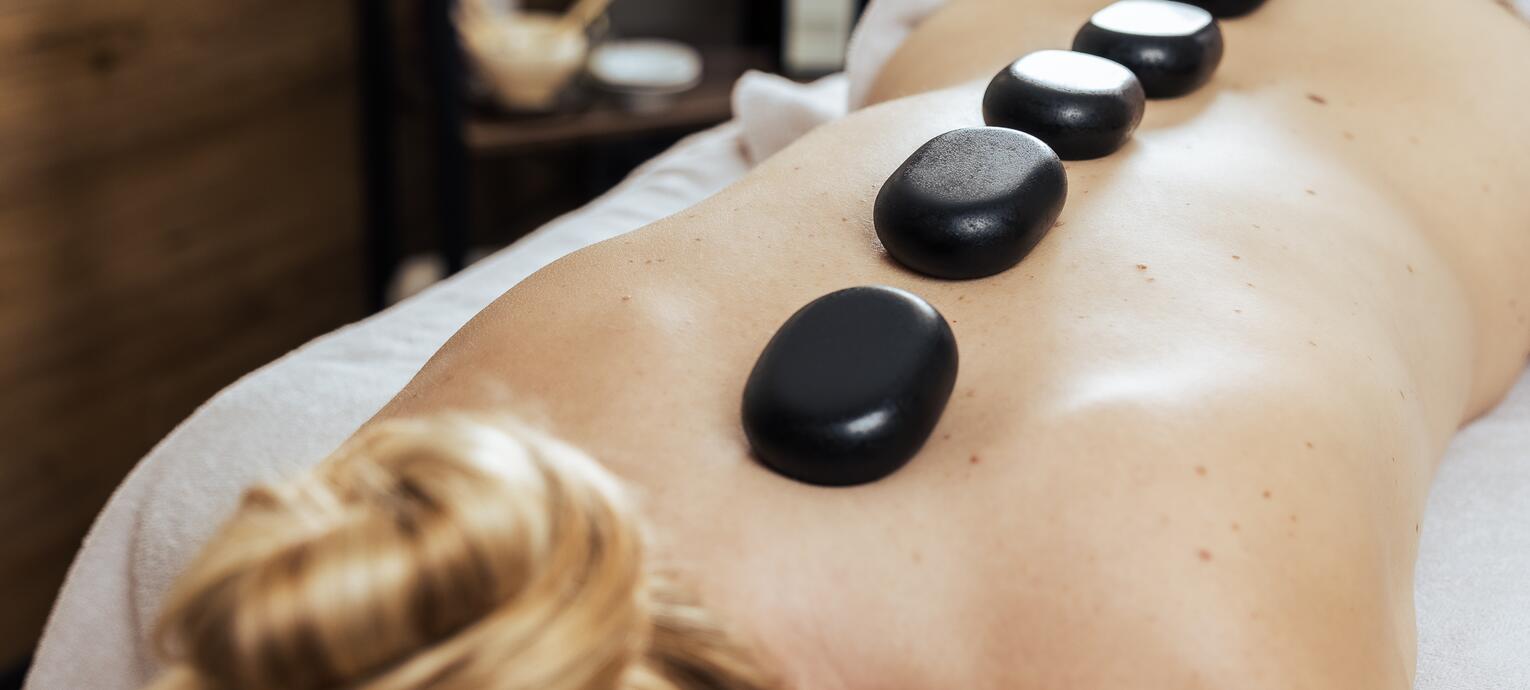 hot stone massage wellness hotel Pitztal valley
