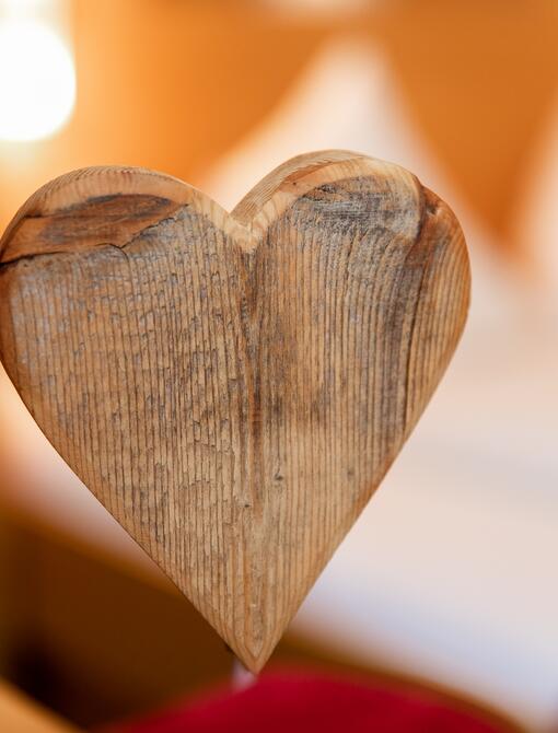 Deko Herz aus Holz