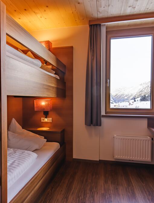 family hotel rooms Pitztal Valley